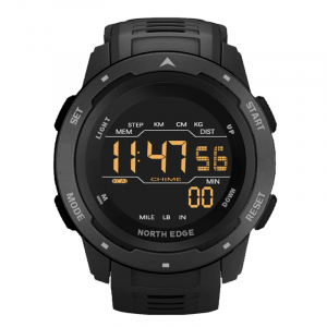 Men Digital Watch Men's Sports Watches Dual Time Pedometer Alarm Clock Waterproof 50M Digital Watch Military Clock 2